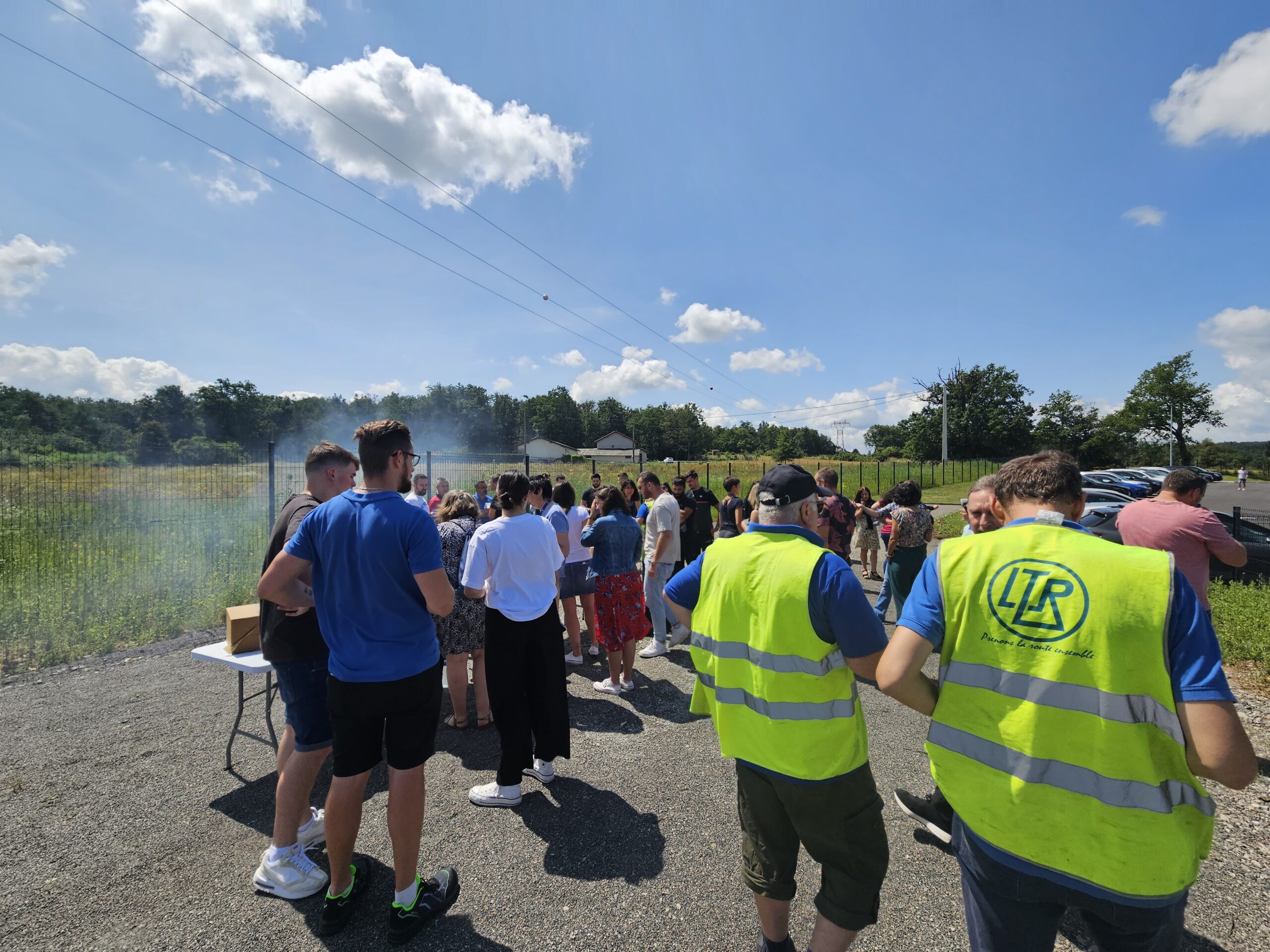 Le barbecue des Bleus