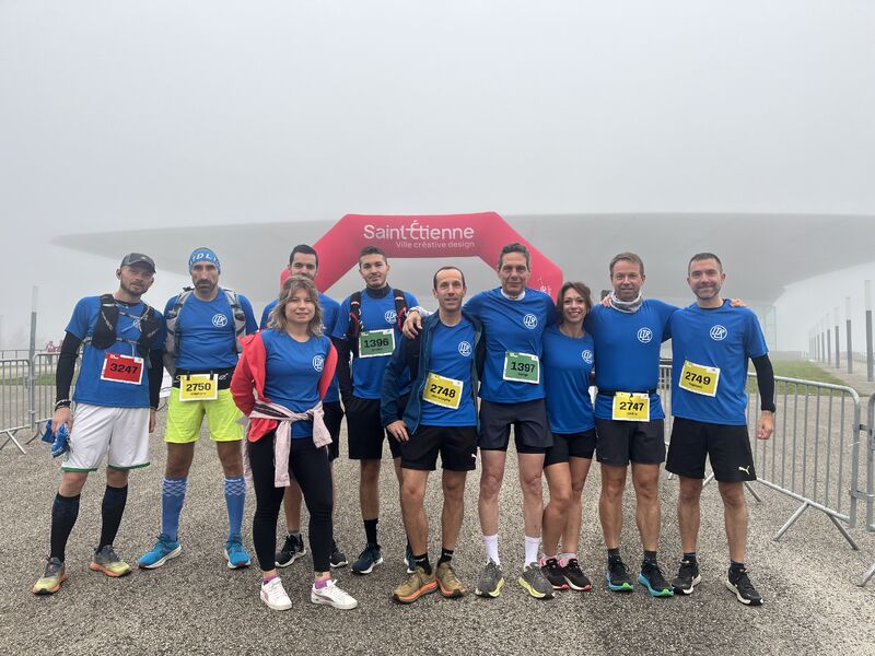 Sainté Trail Urbain : nos Bleus à l’assaut de la ville verte ! 💙💚